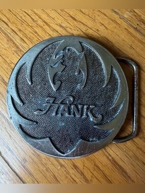 Hank Williams Jr Bocephus Belt Buckle Cullman AL Fan Club Limited Concert Music